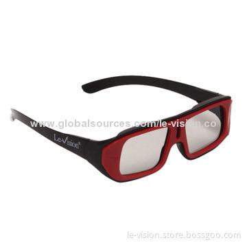 Lightweight Polarized Glasses for 3D Cinema